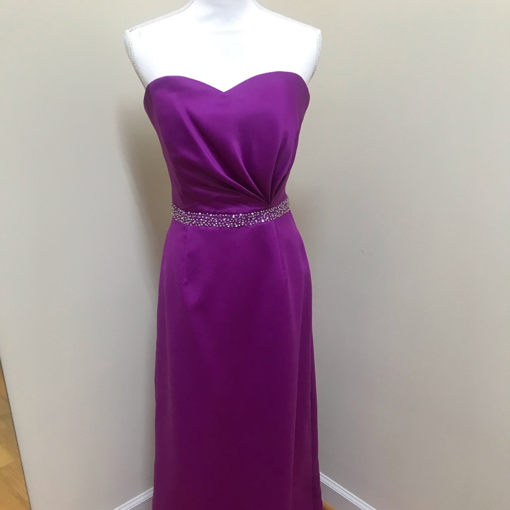 Strapless special occasion dress